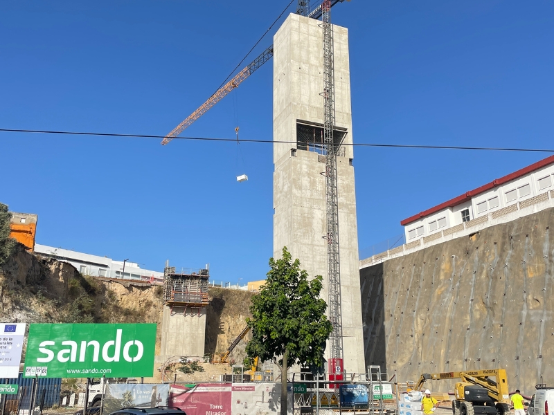 Construcción de torre mirador en Chiclana